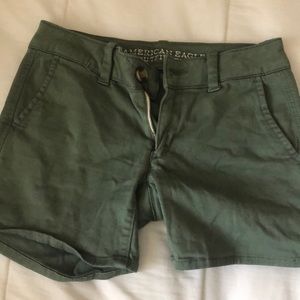 Dark green shorts